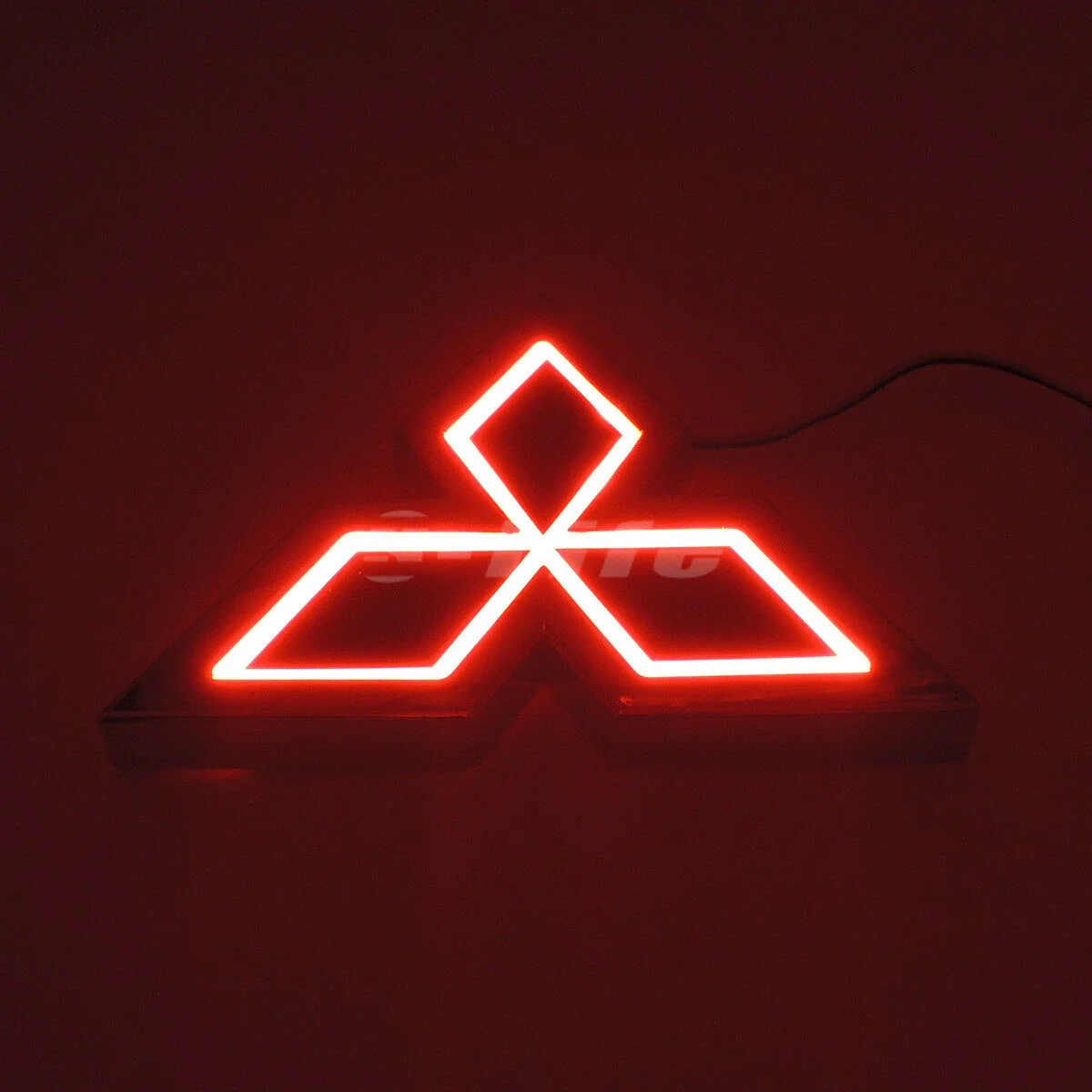 Mitsubishi Red 5D LED Car Tail Logo Badge Emblem Light Lamp For Galant Lancer Lioncel Zinger ASX CUV - Image 5