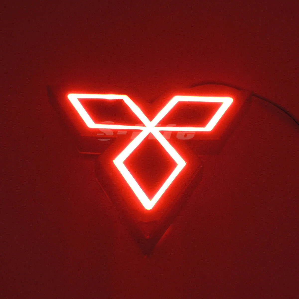 Mitsubishi Red 5D LED Car Tail Logo Badge Emblem Light Lamp For Galant Lancer Lioncel Zinger ASX CUV - Image 8
