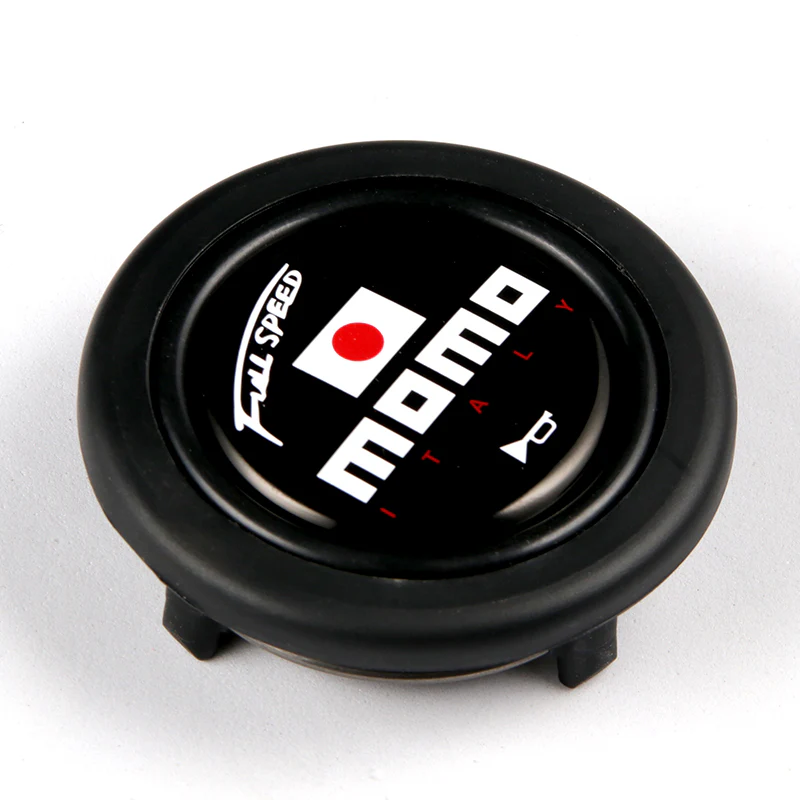 Red Line 350mm MOMO Racing Steering Wheel Microfiber Leather with MOMO Horn Button - Image 5