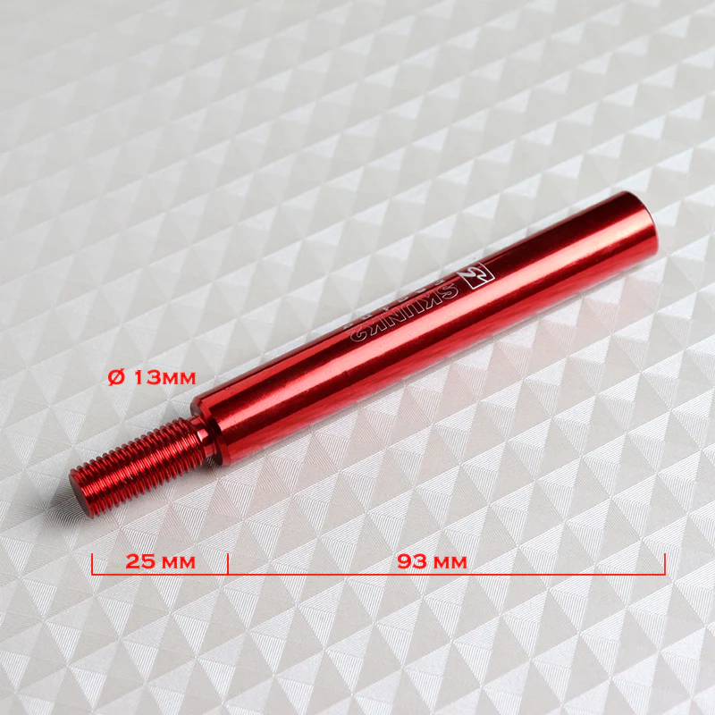 RED M10 x 1.5 Skunk2 Long Shifter Extender Extension 4.5" For HONDA / ACURA - Image 3