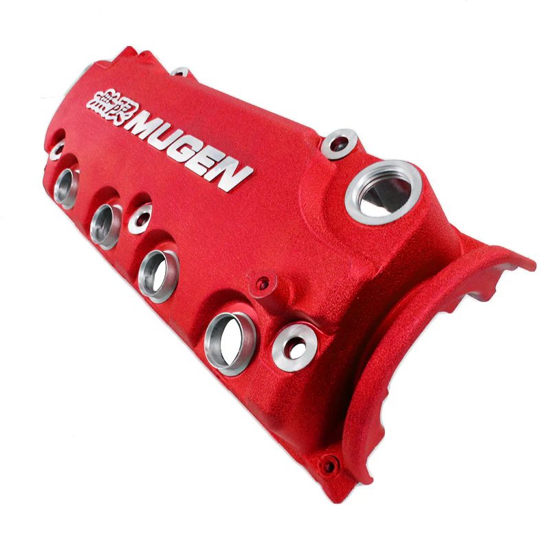 Mugen Red Engine Valve Cover for Honda Civic D16Y8 D16Y7 VTEC SOHC - Image 5