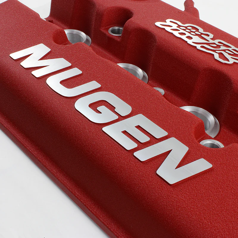 Mugen Red Engine Valve Cover for Honda / Acura B16 B17 B18 VTEC B18C DOHC - Image 4