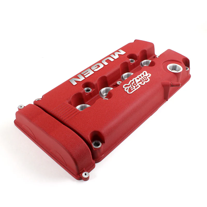 Mugen Red Engine Valve Cover for Honda / Acura B16 B17 B18 VTEC B18C DOHC - Image 6