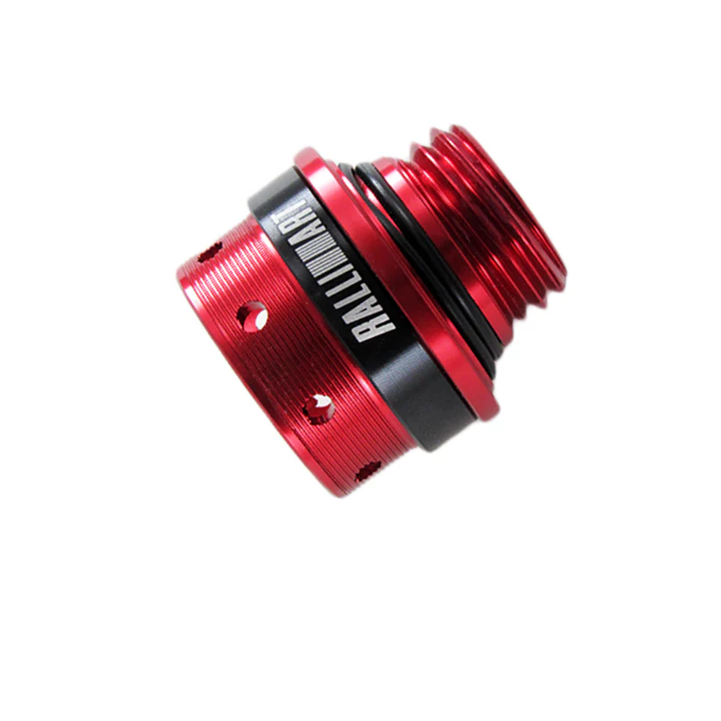 Red New Ralliart Racing Engine Oil Cap Oil Fuel Filler Cover Cap For Mitsubishi - Image 5