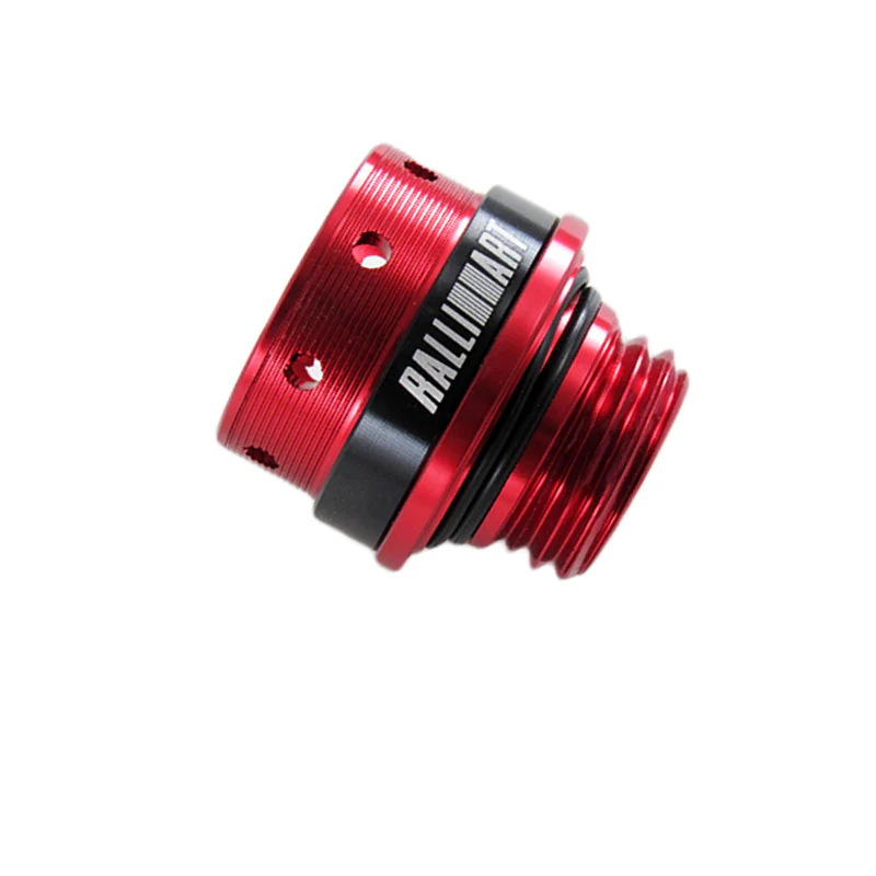 Red New Ralliart Racing Engine Oil Cap Oil Fuel Filler Cover Cap For Mitsubishi - Image 7