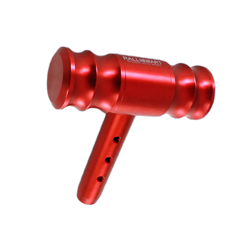 Red RALLIART Mitsubishi Car Shift Knob Aircraft Joystick Transmission Racing Gear Shifter - Image 10