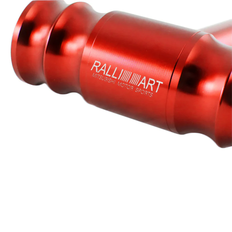 Red RALLIART Mitsubishi Car Shift Knob Aircraft Joystick Transmission Racing Gear Shifter - Image 5