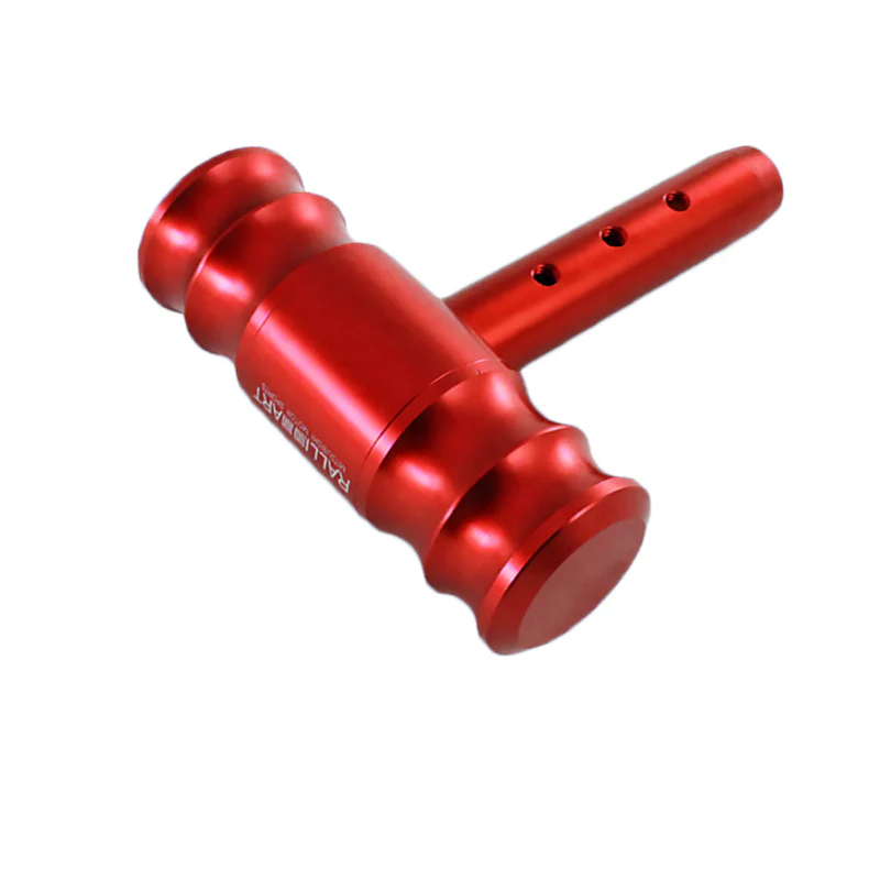 Red RALLIART Mitsubishi Car Shift Knob Aircraft Joystick Transmission Racing Gear Shifter - Image 6