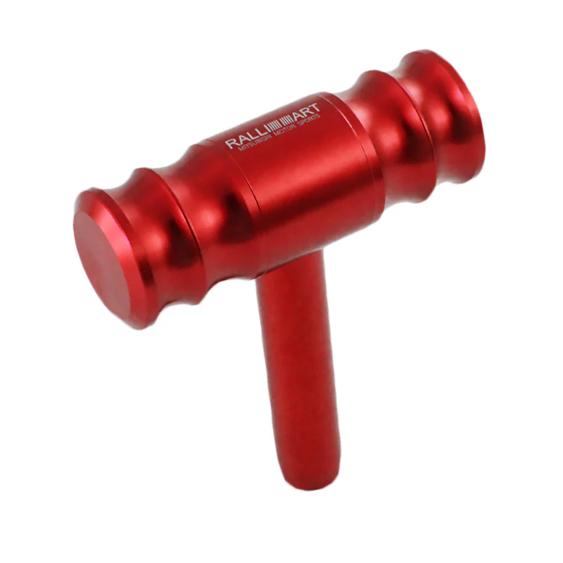 Red RALLIART Mitsubishi Car Shift Knob Aircraft Joystick Transmission Racing Gear Shifter - Image 8