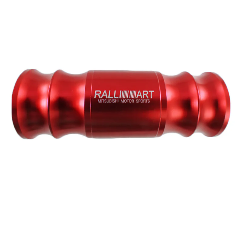 Red RALLIART Mitsubishi Car Shift Knob Aircraft Joystick Transmission Racing Gear Shifter - Image 9