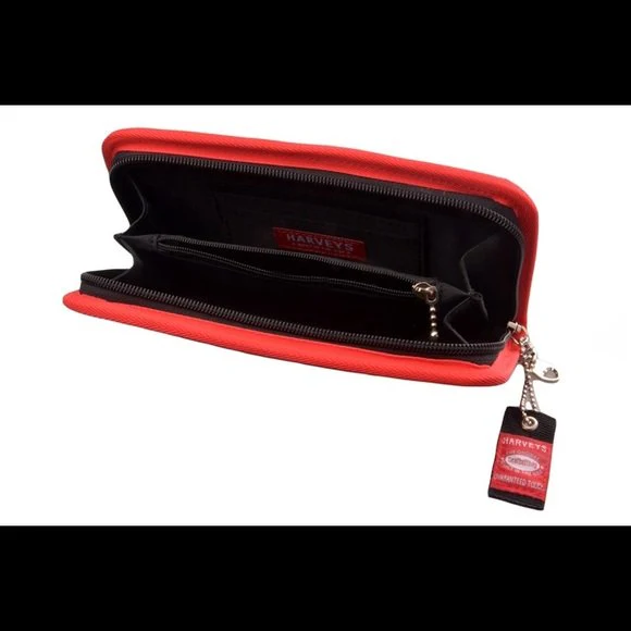 Red Takata FD Men Women Wallet Card Money Cash Holder Drift JDM Drift Harness with Harveys Logo X1 NEW - Image 2