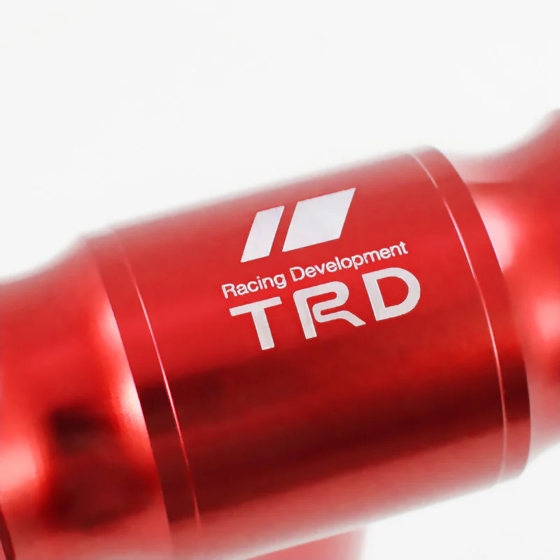 Red TRD Car Shift Knob Aircraft Joystick Transmission Racing Gear Shifter - Image 4