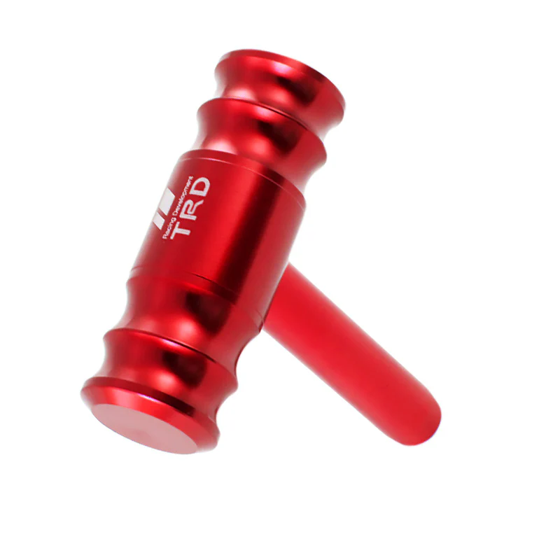 Red TRD Car Shift Knob Aircraft Joystick Transmission Racing Gear Shifter - Image 5