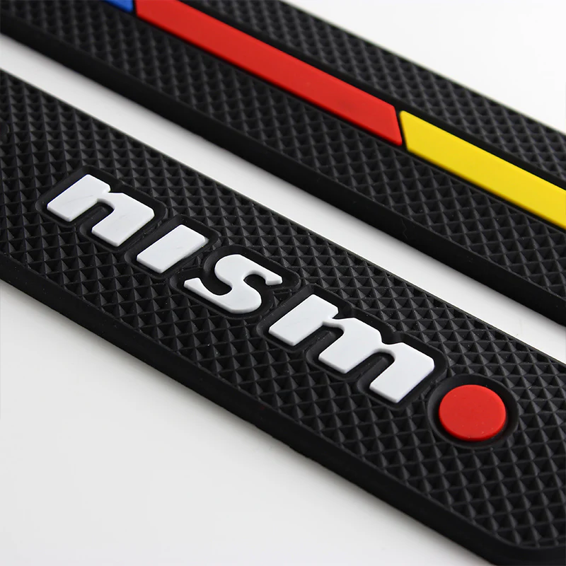 Rubber NISMO Front Rear Bumper Scratch Protector Strip Corner Guard 2 pcs - Image 4