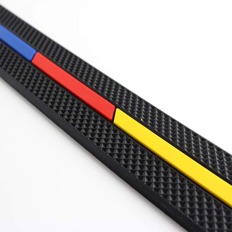 Rubber NISMO Front Rear Bumper Scratch Protector Strip Corner Guard 2 pcs - Image 7
