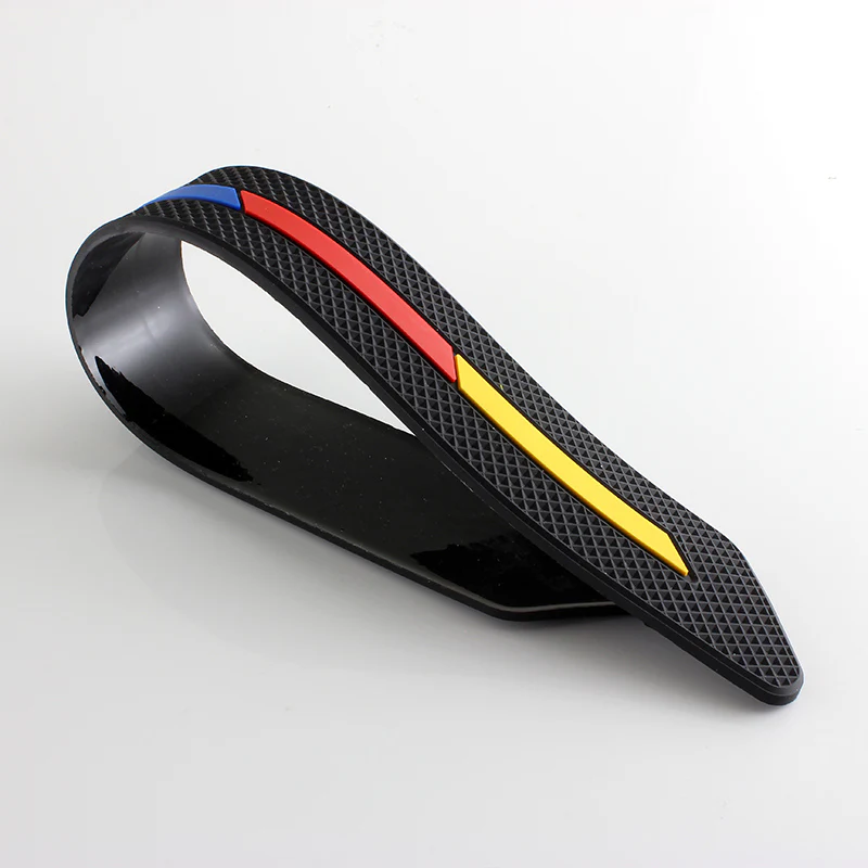 Rubber NISMO Front Rear Bumper Scratch Protector Strip Corner Guard 2 pcs - Image 8
