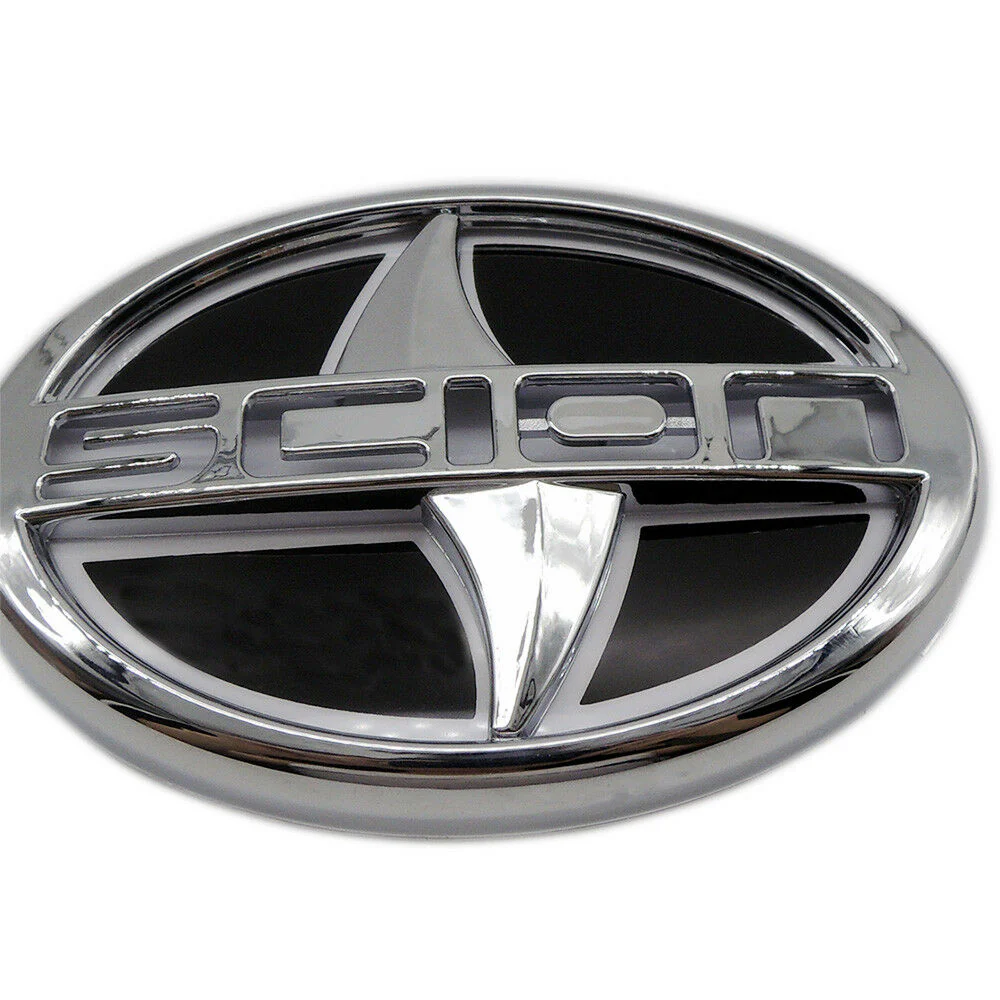 Scion White 5D LED Car Tail Logo Illuminated Badge Emblem Auto Light Lamp For (12.5 X 8.5CM) - Image 2