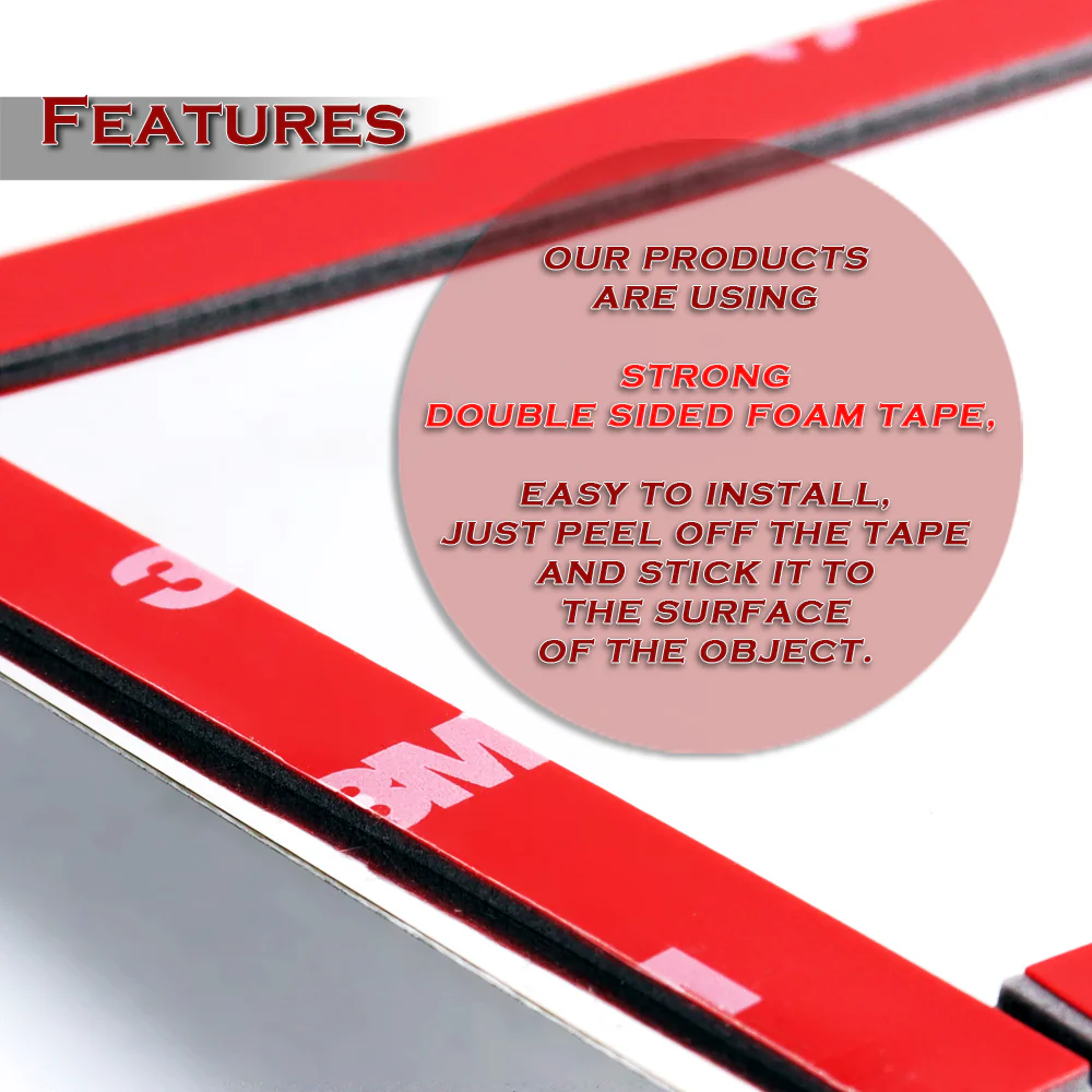 Side View Half Overlays Mirror Covers Cap For 2009-2014 Ford F-150 -Chrome ABS - Image 4