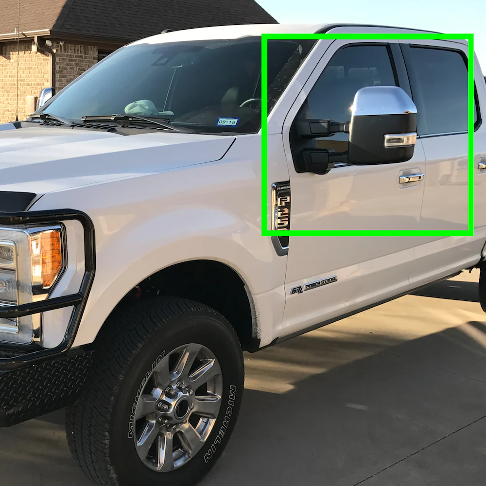 Side View Half Mirror Covers Cap For 2017-2023 Ford F-250 F-350 F-450 F-550 Super Duty -Chrome ABS - Image 8