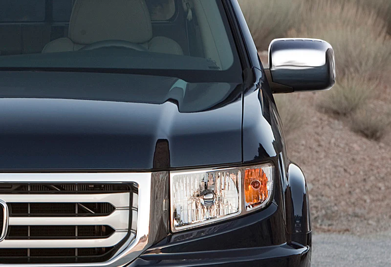 Side View Mirror Covers Cap For 2006-2014 Honda Ridgeline -Chrome ABS - Image 3