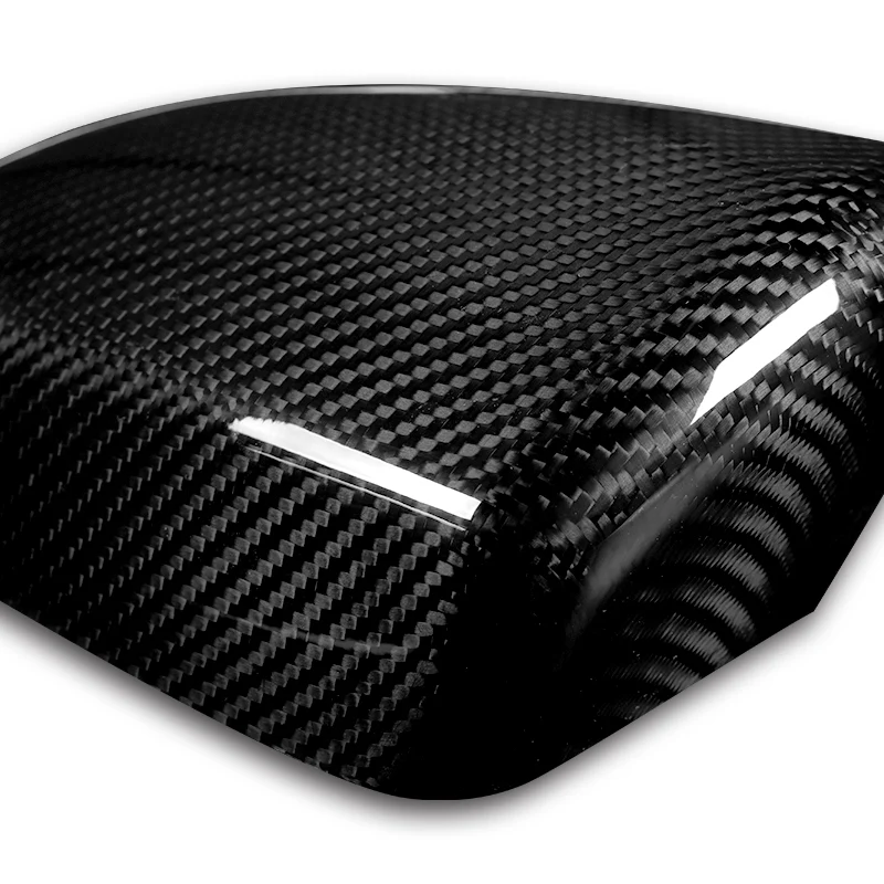 Side View Mirror Covers Cap For 2007-2013 BMW X5 E70 / 2008-2014 BMW X6 E71 -Real Carbon Fiber - Image 2