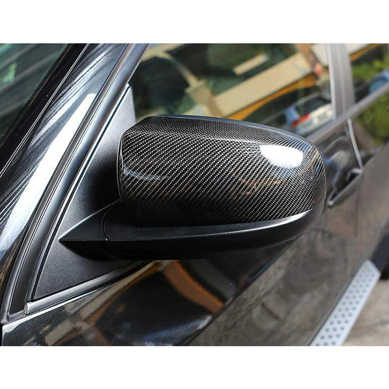 Side View Mirror Covers Cap For 2007-2013 BMW X5 E70 / 2008-2014 BMW X6 E71 -Real Carbon Fiber - Image 5