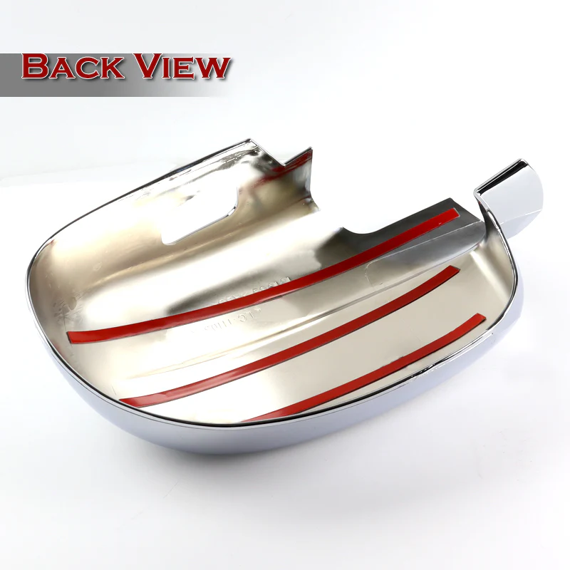 Side View Mirror Covers Cap For 2007-2013 GMC Sierra 1500  Yukon XL / Chevrolet Silverado Suburban Tahoe -Chrome ABS - Image 3