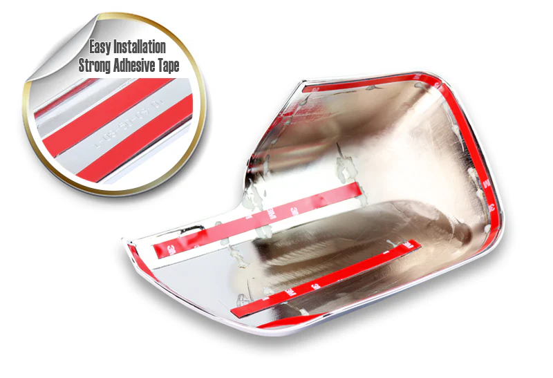 Side View Mirror Covers Cap For 2008-2012 Mazda Tribute / Ford Escape / Mercury Mariner -Chrome ABS - Image 2
