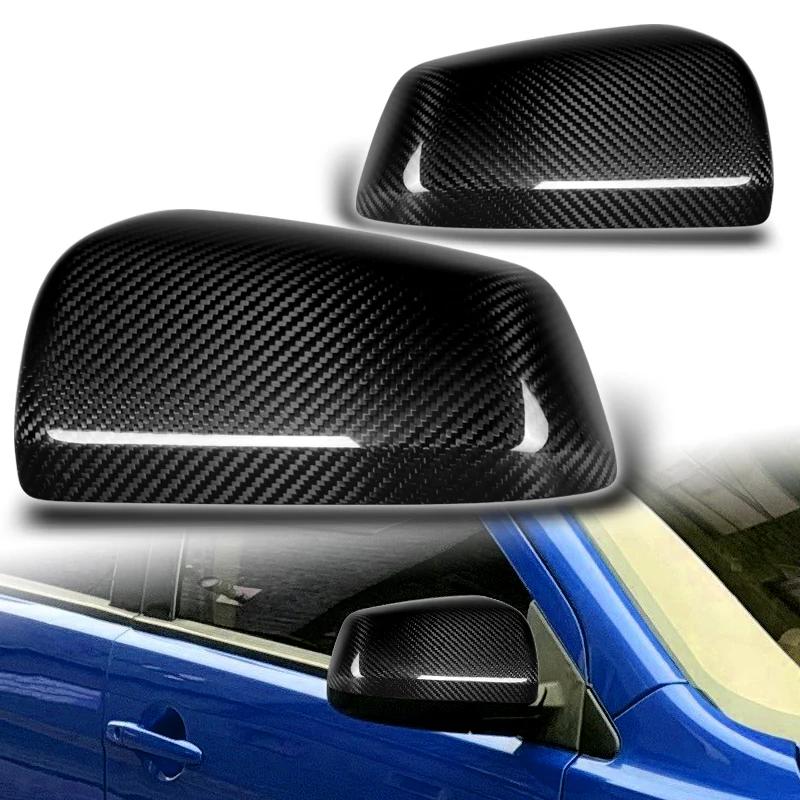 Side View Mirror Covers Cap For 2008-2017 Mitsubishi Lancer EVO 10 -Real Carbon Fiber - Image 5