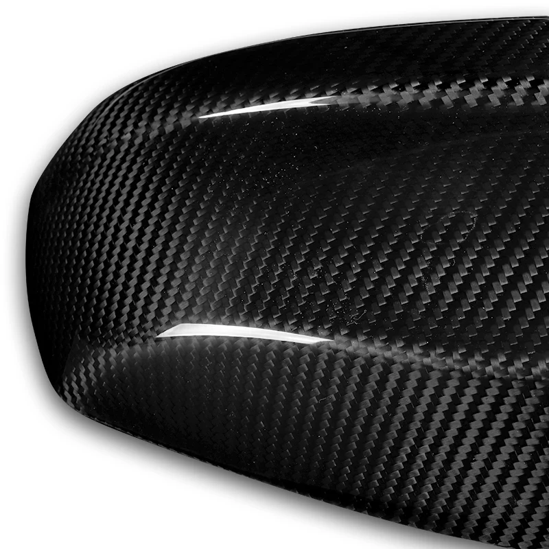 Side View Mirror Covers Cap For 2010-2013 BMW 5-Series F10 F11 F18 -Real Carbon Fiber - Image 3