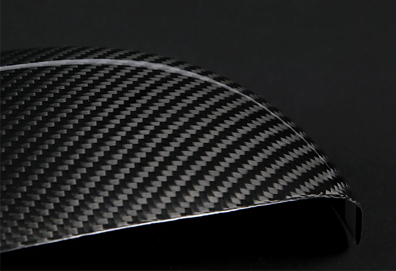 Side View Mirror Covers Cap For 2012 2013 Honda Civic 9th -Real Carbon Fiber - Image 3