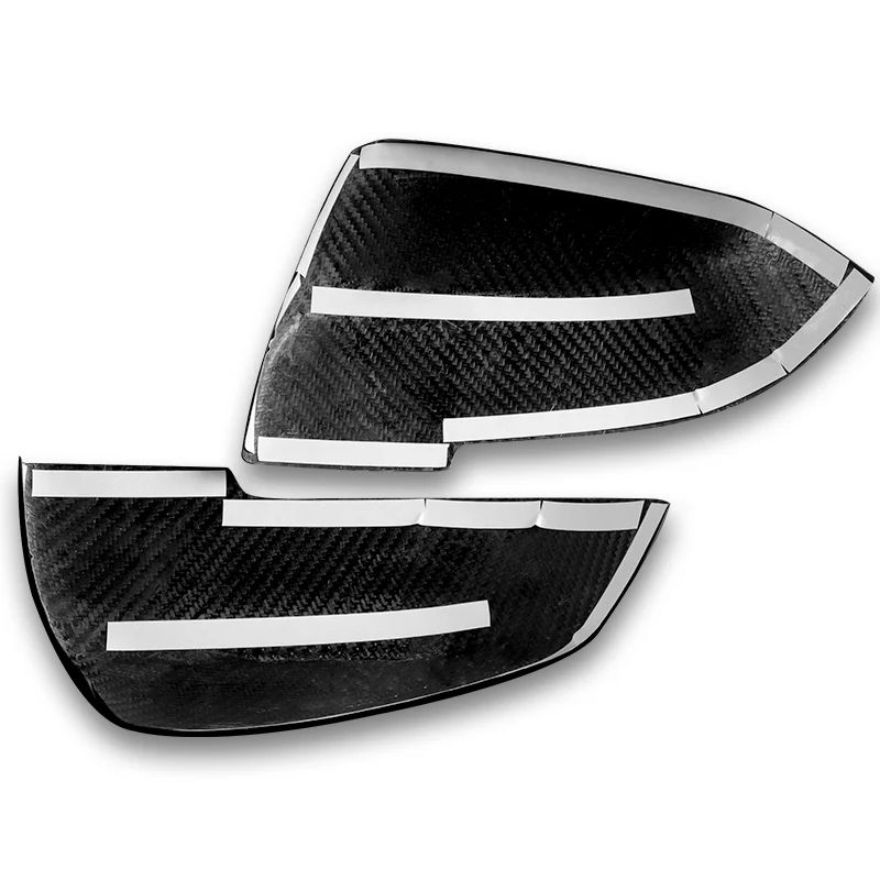 Side View Mirror Covers Cap For 2012-2018 BMW 2 / 4-Series F22 F23 F32 F33 F36 -Real Carbon Fiber - Image 4