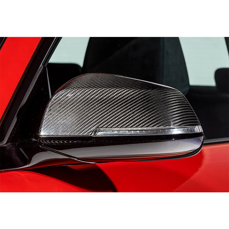 Side View Mirror Covers Cap For 2012-2018 BMW 2 / 4-Series F22 F23 F32 F33 F36 -Real Carbon Fiber - Image 5