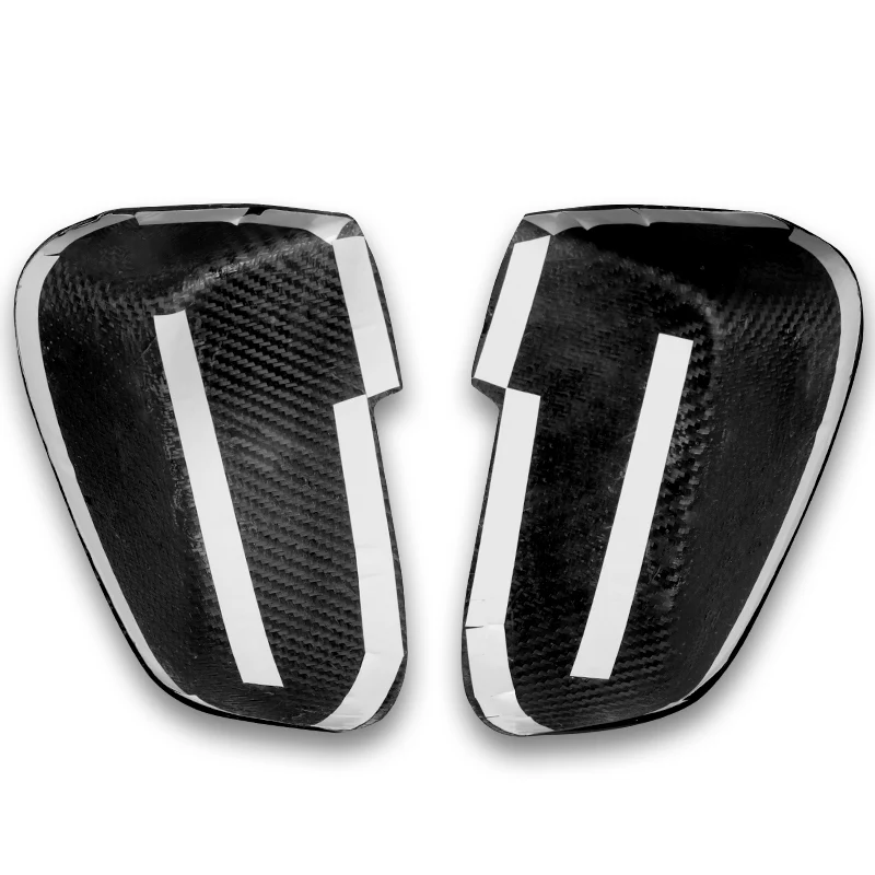 Side View Mirror Covers Cap For 2012-2018 BMW 5 / 6 / 7-Series F10 F11 F12 F13 F01 F02 -Real Carbon Fiber - Image 4