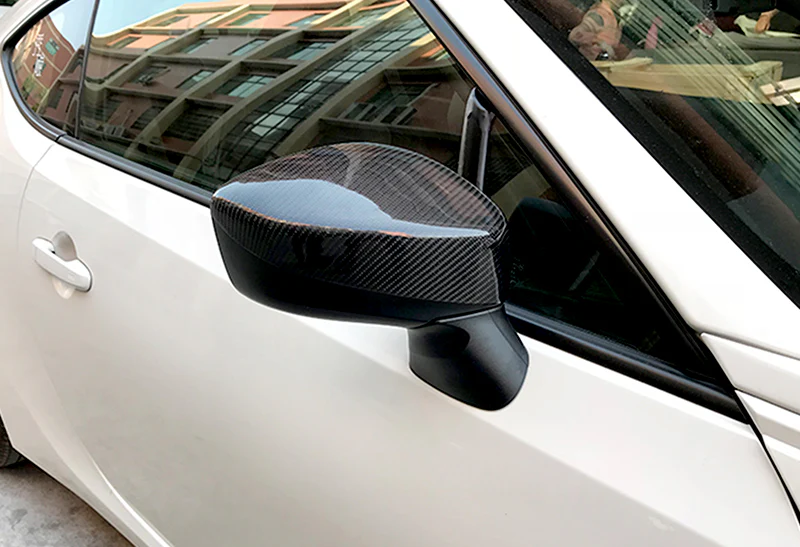 Side View Mirror Covers Cap For 2013-2020 Subaru BRZ / Scion FR-S / Toyota 86 -Real Carbon Fiber - Image 5
