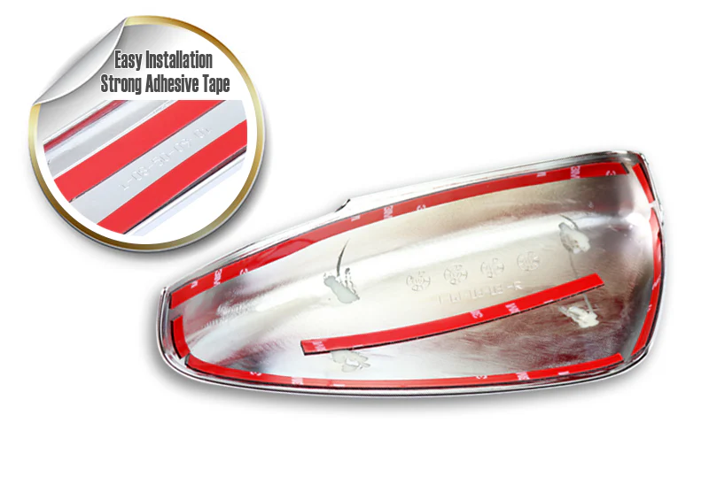 Side View Mirror Covers Cap For 2015-2017 Chrysler 200 -Chrome ABS - Image 2