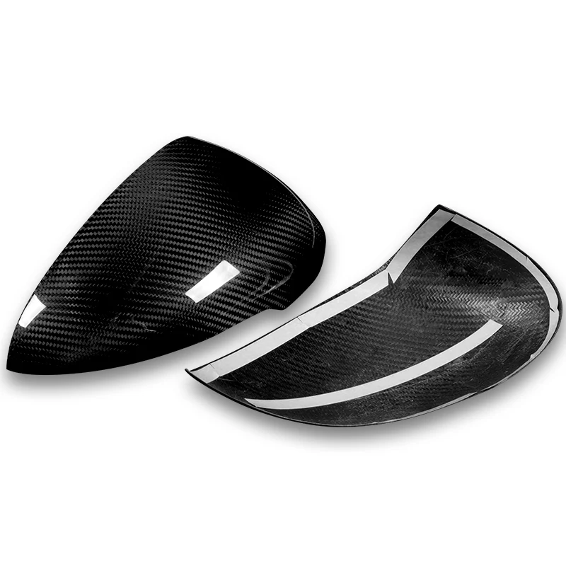 Side View Mirror Covers Cap For 2015-2020 Porsche Macan -Real Carbon Fiber - Image 4
