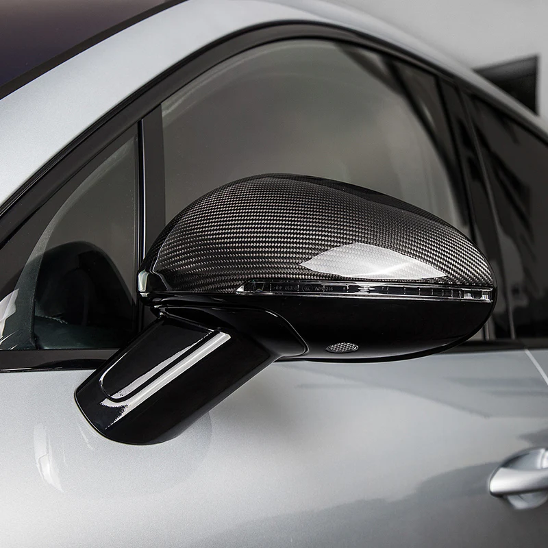 Side View Mirror Covers Cap For 2015-2020 Porsche Macan -Real Carbon Fiber - Image 5
