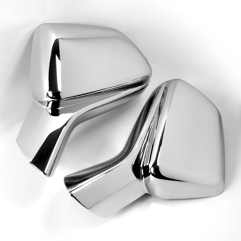 Side View Mirror Covers Cap For 2016-2022 Chevrolet Chevy Camaro -Chrome ABS - Image 2