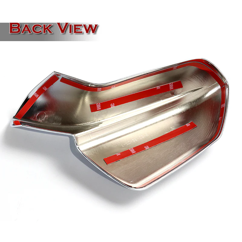 Side View Mirror Covers Cap For 2016-2022 Chevrolet Chevy Camaro -Chrome ABS - Image 3