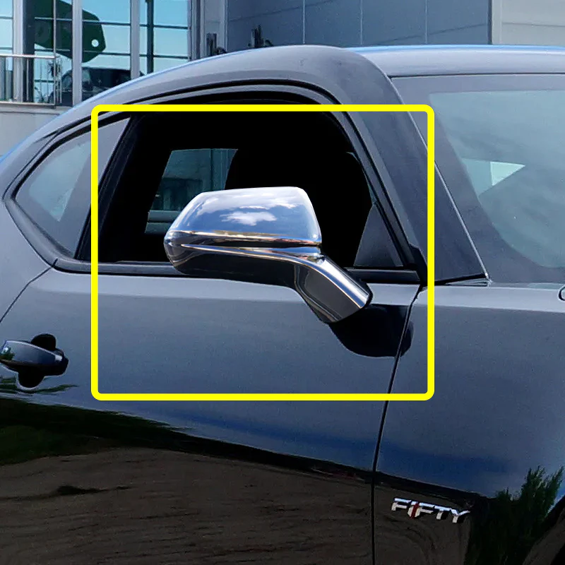 Side View Mirror Covers Cap For 2016-2022 Chevrolet Chevy Camaro -Chrome ABS - Image 8