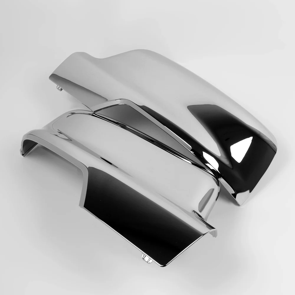 Side View Mirror Covers Cap For 2019 - 2026 Dodge Ram 1500 -Chrome ABS W/ Turn Signal Hole - Image 2