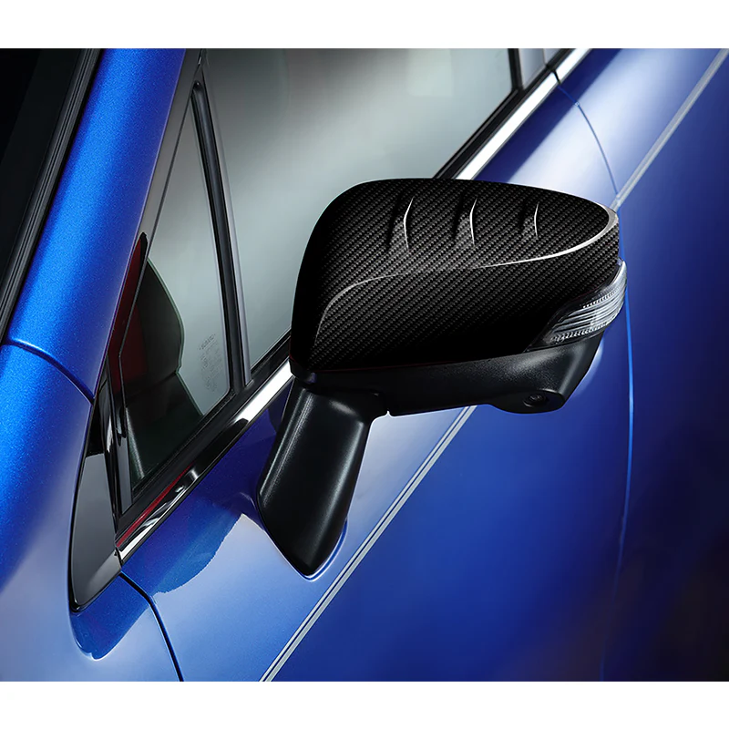 Side View Mirror Covers Cap Trim For 2015-2021 Subaru WRX STI -Real Carbon Fiber - Image 5