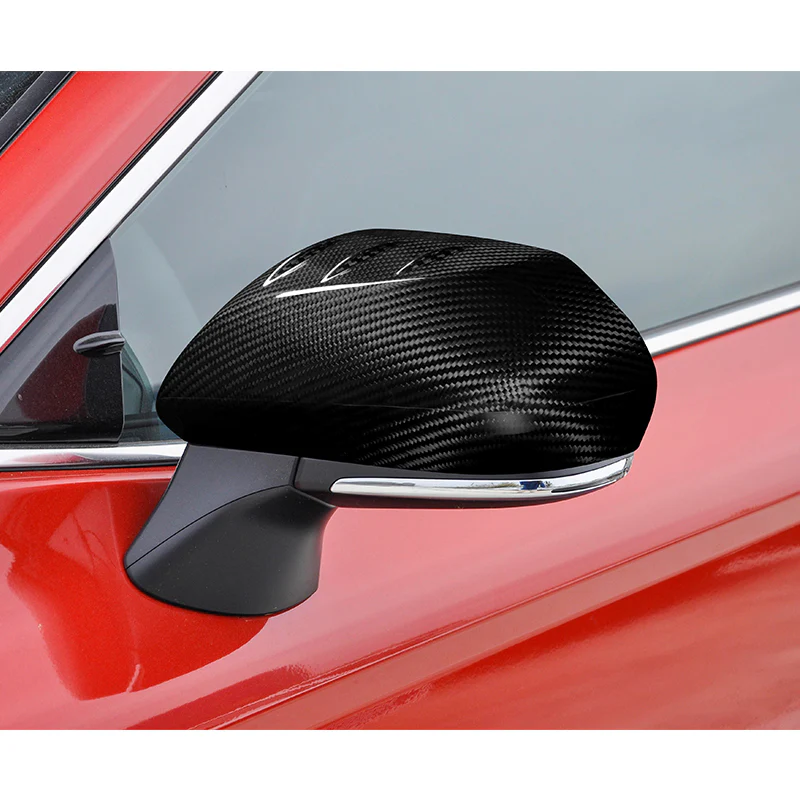 Side View Mirror Covers Cap Trim For 2018-2024 Toyota Camry -Real Carbon Fiber - Image 5