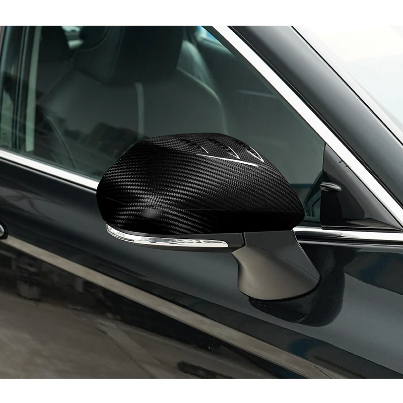 Side View Mirror Covers Cap Trim For 2018-2024 Toyota Camry -Real Carbon Fiber - Image 7