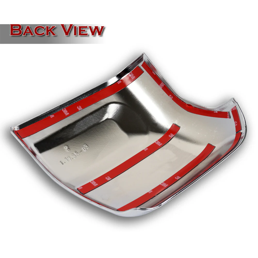 Side View Tow Mirror Covers Cap For 2016 - 2024 Nissan Titan XD-Chrome ABS W/ Turn Signal Cut - Image 3