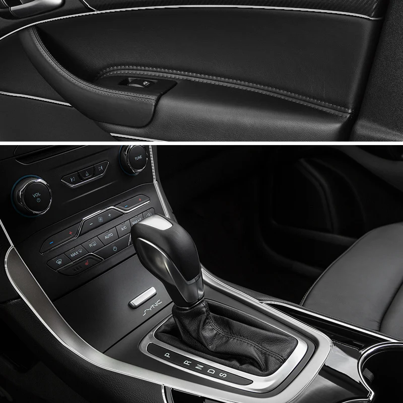 Silver 32.8 ft Interior Edge Gap Line Moulding Trim Molding Strip & Black Rim Protector Set Auto Car Décor - Image 7