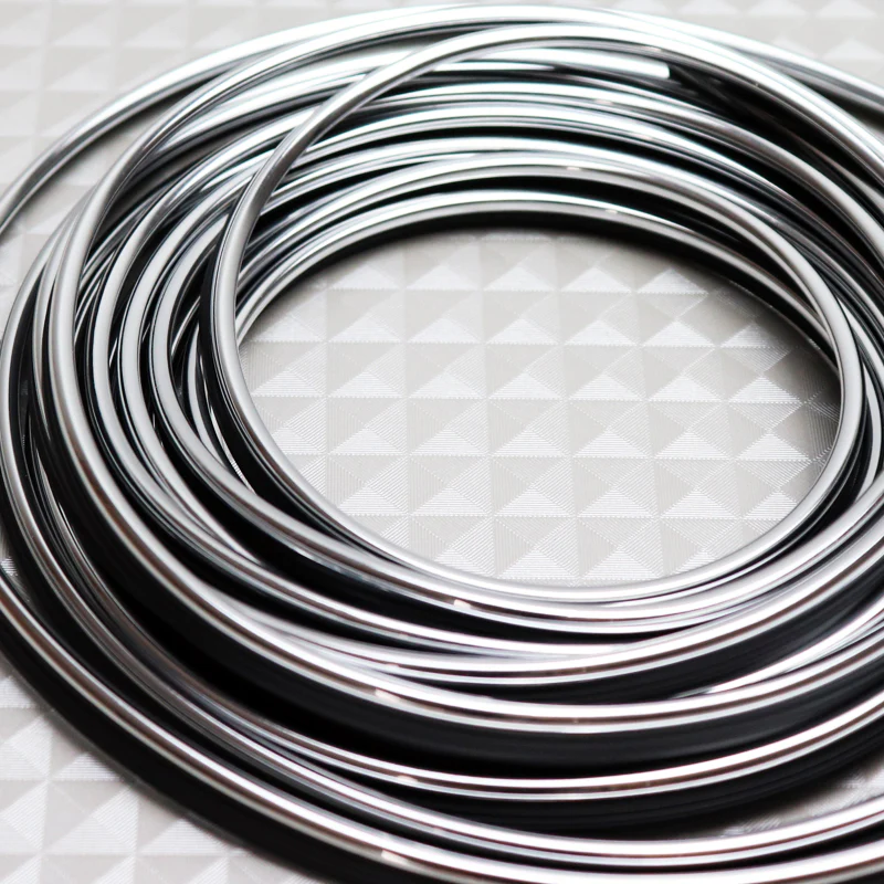 Silver Interior Edge Gap Line Moulding Trim Molding Strip Auto Car Décor - 32.8 ft - Image 5