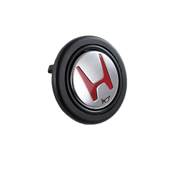 Silver JDM Horn Button For Momo Steering Wheel For Honda Acura NSX EG6 EK9 DC2 - Image 3