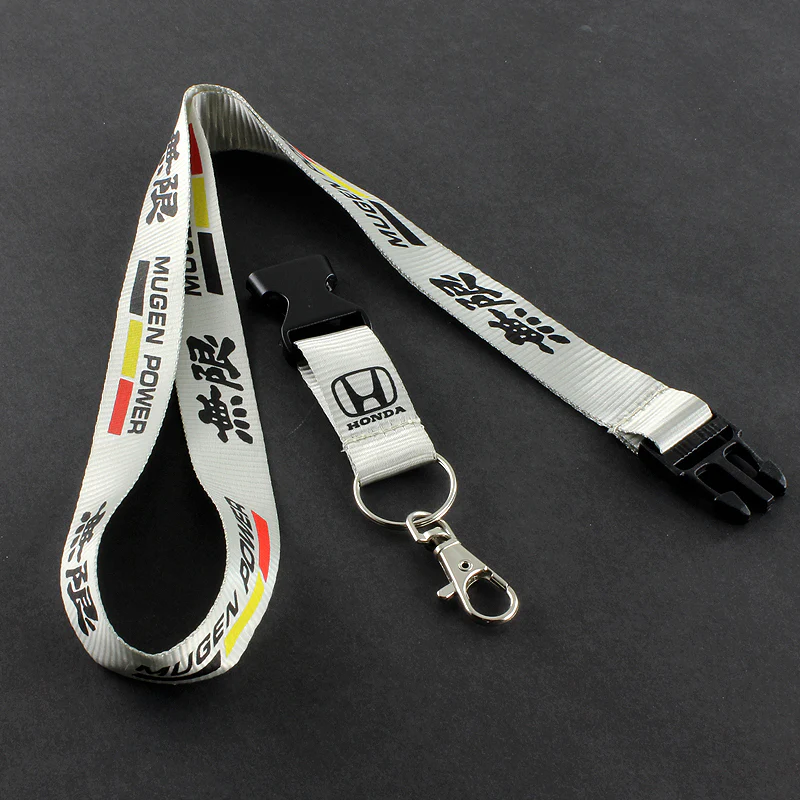 Honda Mugen Silver Keychain Lanyard - Image 4